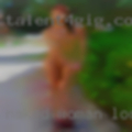 Naked woman looking